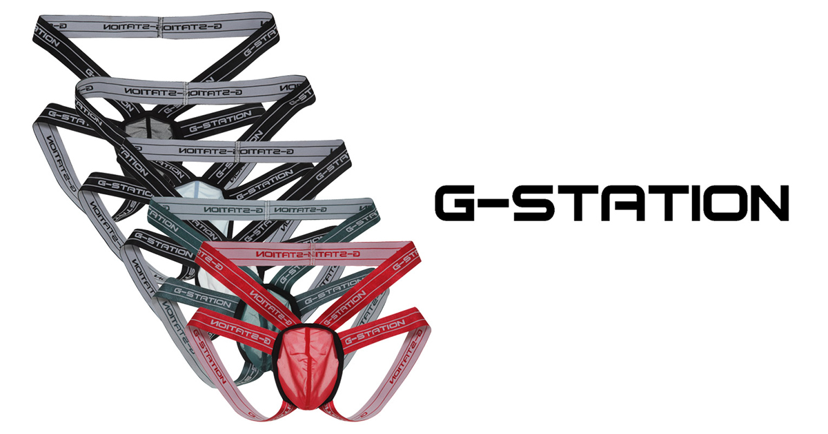【G-Station】透け素材にジョックストラップ (ケツワレ)というエロいパワーワードの重ね技！